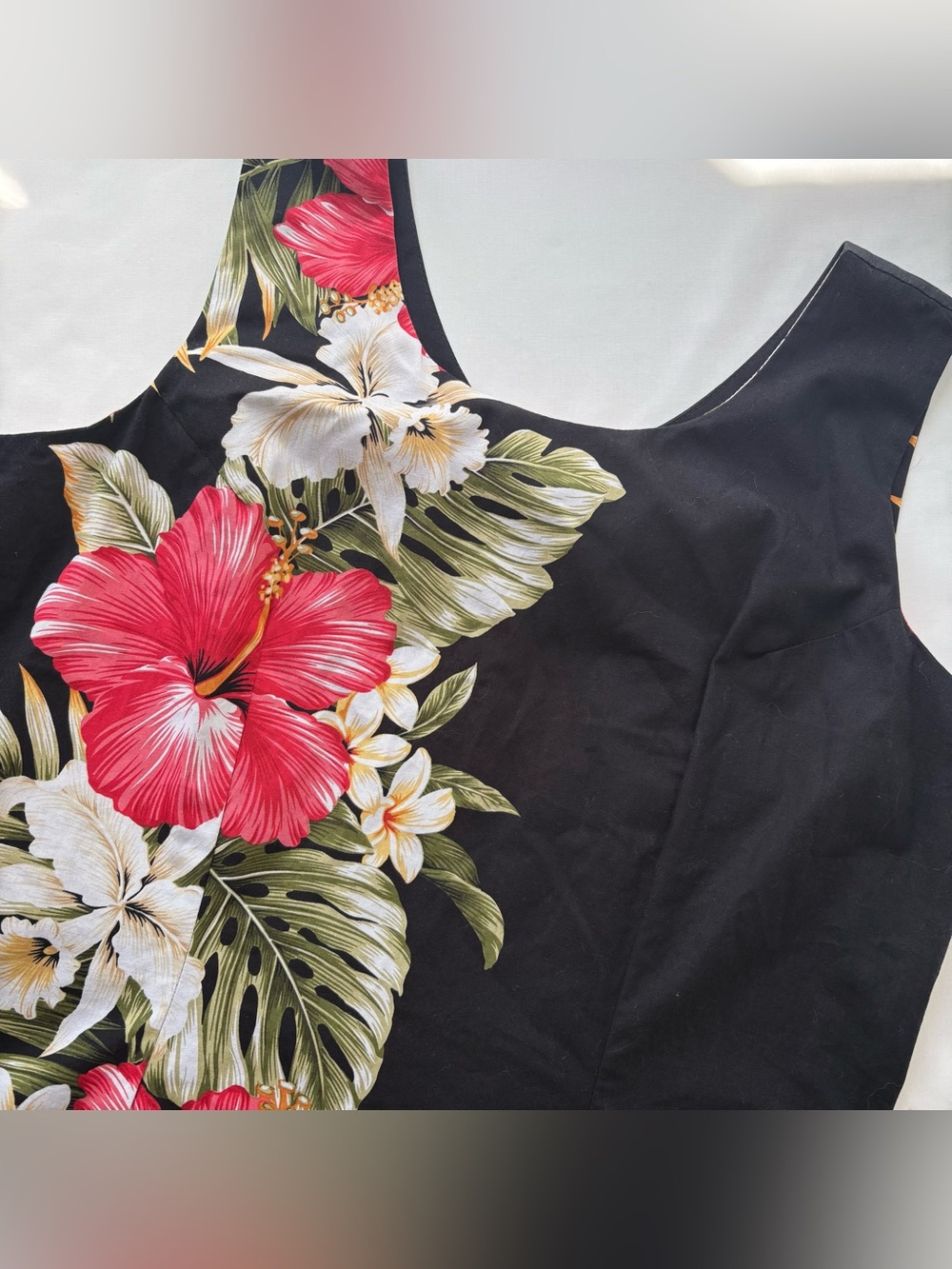 KY’S Sleeveless Hawaiian Floral Maxi Dress Size XL